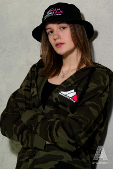 Camouflage sweat jacket 0